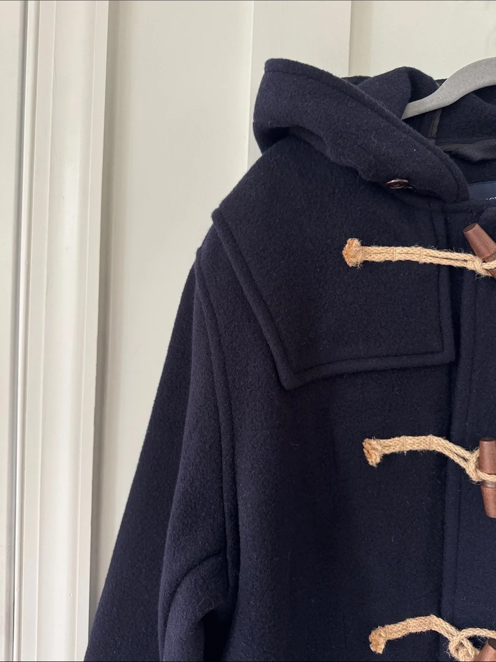 J Crew Duffle coat in wool Size L